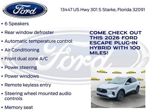 New 2026 Ford Escape SE FWD image 20