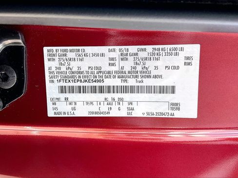 Used 2018 Ford F150 XLT w/ Equipment Group 302A Luxury AWD/4WD image 34