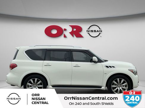 Used 2014 INFINITI QX80 4WD w/ Deluxe Touring Package image 4