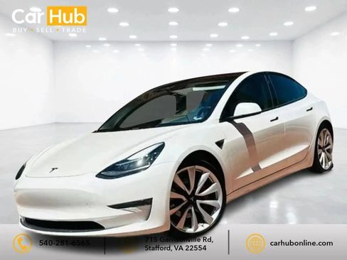 Used 2018 Tesla Model 3 Performance AWD/4WD image 3