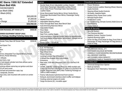 Used 2014 GMC Sierra 1500 SLT w/ Suspension Package, Off-Road image 48