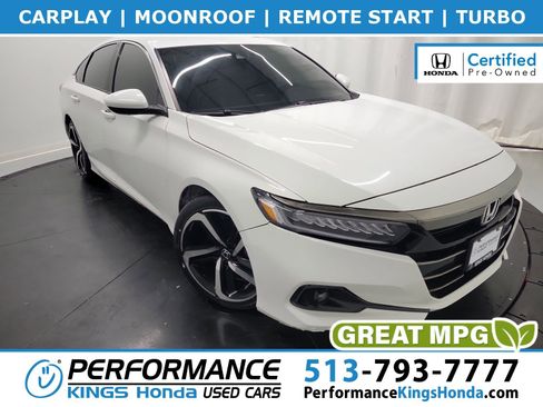 Certified 2021 Honda Accord Sport image 1