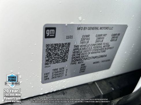 Certified 2022 Chevrolet Tahoe LT w/ LT Signature Package image 37