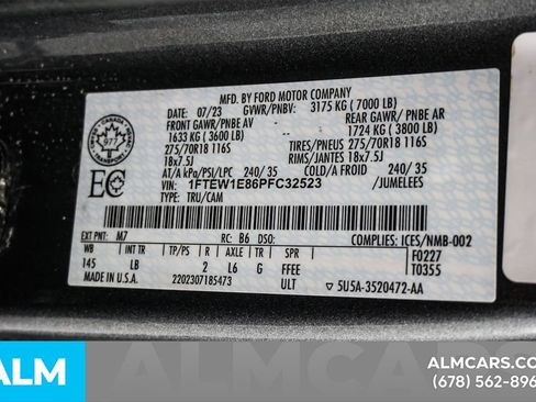 Used 2023 Ford F150 Tremor image 56