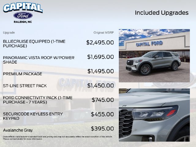 New 2027 Ford Explorer ST-Line w/ Premium Package AWD/4WD image 5