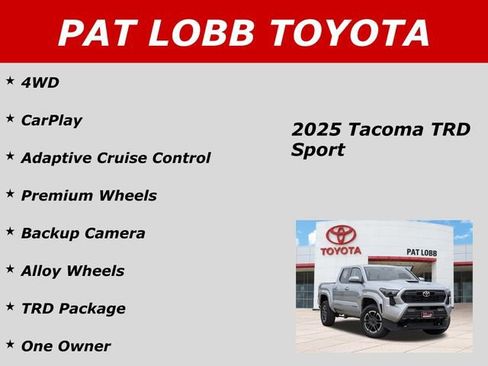 Used 2025 Toyota Tacoma TRD Sport AWD/4WD image 36