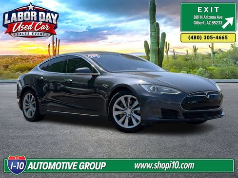 Used 2015 Tesla Model S 70 RWD image 1