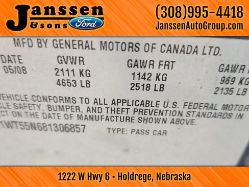 Used 2008 Chevrolet Impala LT image 17