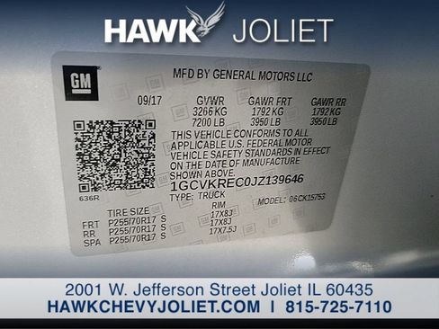 Used 2018 Chevrolet Silverado 1500 LT AWD/4WD image 25