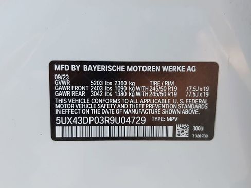 Used 2024 BMW X3 sDrive30i w/ Premium Package RWD image 41