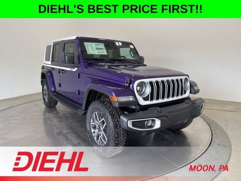New 2026 Jeep Wrangler Unlimited Sahara w/ Whitecap Package AWD/4WD image 1