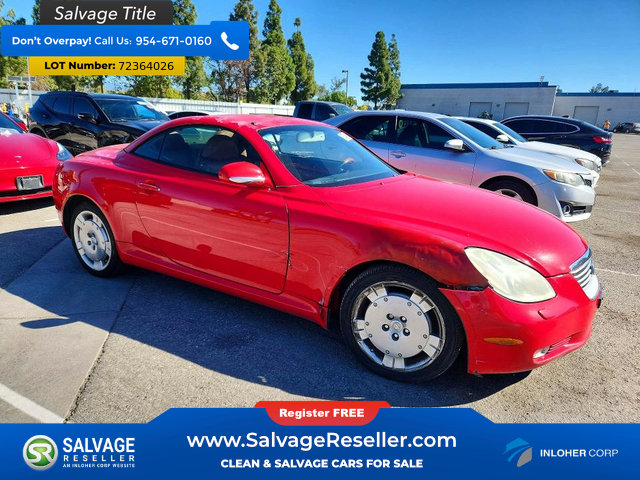Used 2002 Lexus SC 430 Convertible RWD image 5