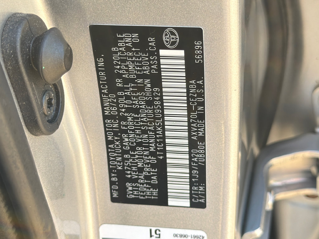 Used 2020 Toyota Camry LE FWD image 31