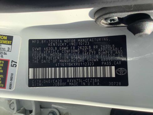 Used 2024 Toyota Camry SE w/ Blackout Package (TMS) AWD/4WD image 10