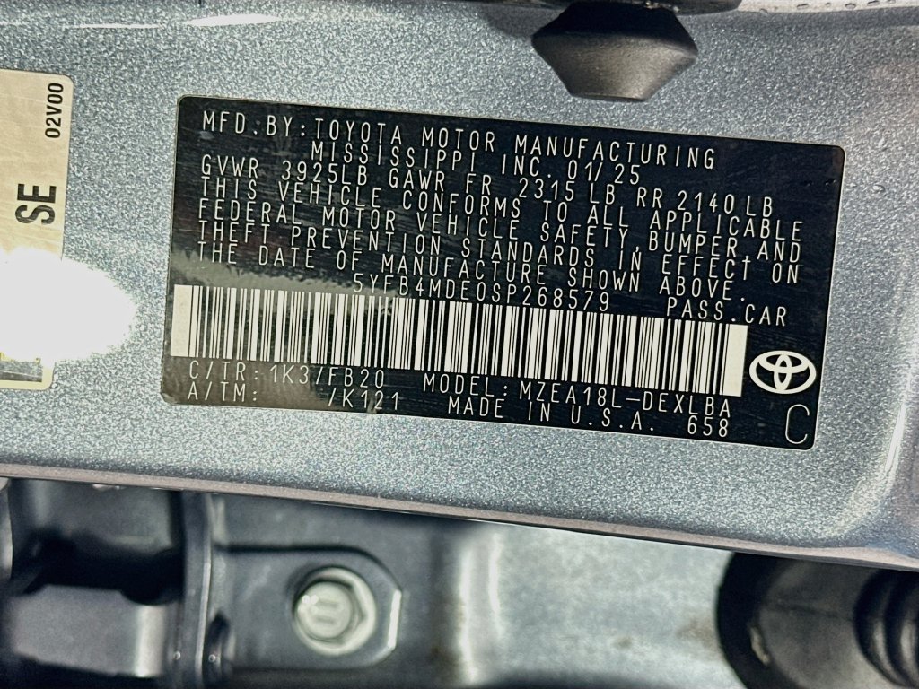 Certified 2025 Toyota Corolla LE FWD image 24