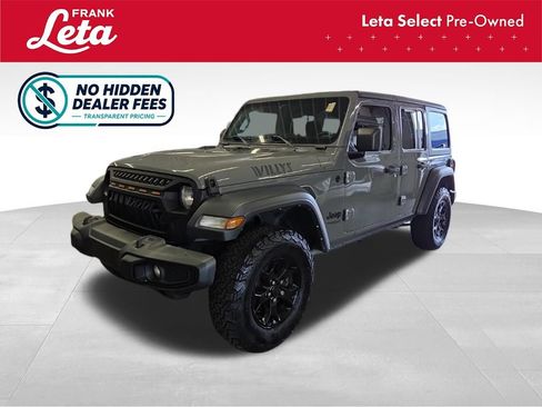 Used 2021 Jeep Wrangler Unlimited Sport AWD/4WD image 1