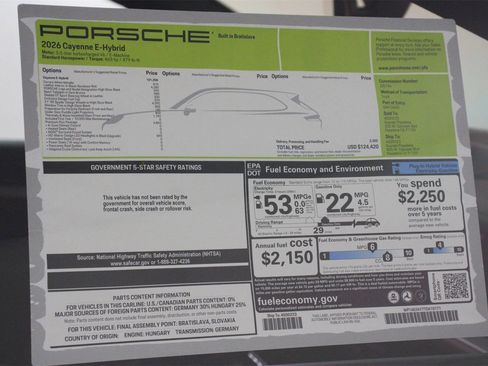 New 2026 Porsche Cayenne E-Hybrid image 25