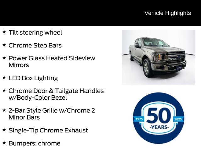 Certified 2018 Ford F150 XLT w/ Equipment Group 302A Luxury AWD/4WD image 21