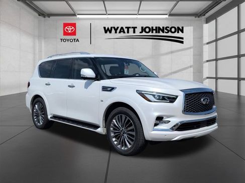 Used 2019 INFINITI QX80 Luxe w/ 22" Wheel Package RWD image 3
