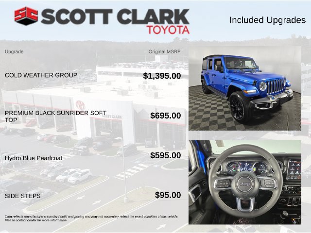 Used 2023 Jeep Wrangler Unlimited Sahara w/ Cold Weather Group AWD/4WD image 8
