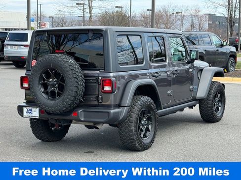 Certified 2025 Jeep Wrangler Unlimited Sport S 4xe image 6