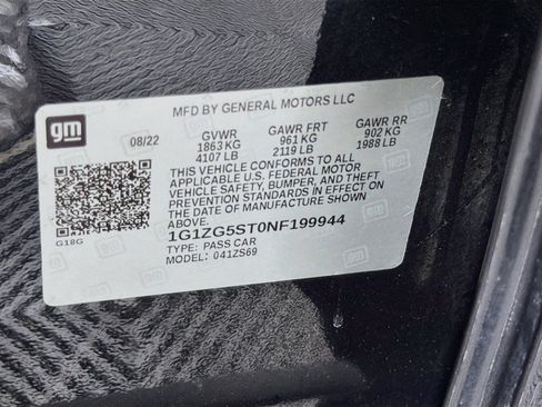 Used 2022 Chevrolet Malibu RS FWD image 12