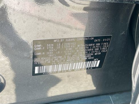 Used 2021 Subaru Outback Limited XT w/ Popular Package #2 image 32