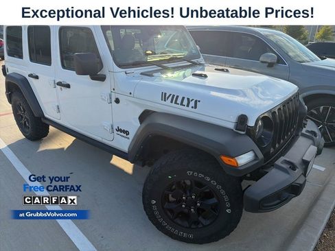 Used 2021 Jeep Wrangler Unlimited Sport AWD/4WD image 2