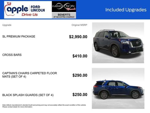 Used 2024 Nissan Pathfinder SL w/ SL Premium Package AWD/4WD image 4