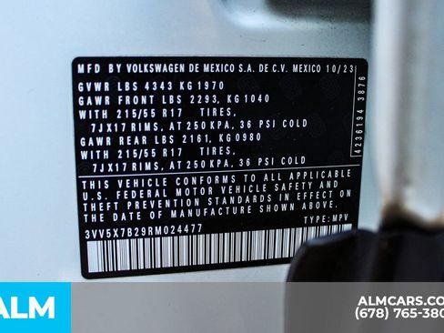 Used 2024 Volkswagen Taos S image 41