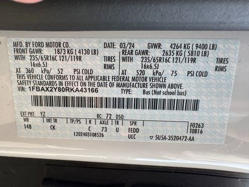 Used 2024 Ford Transit 350 XLT image 20