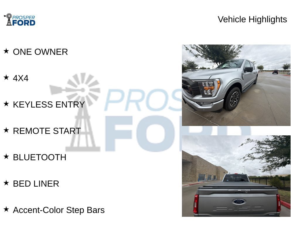 Used 2023 Ford F150 XLT w/ Equipment Group 302A High AWD/4WD image 5