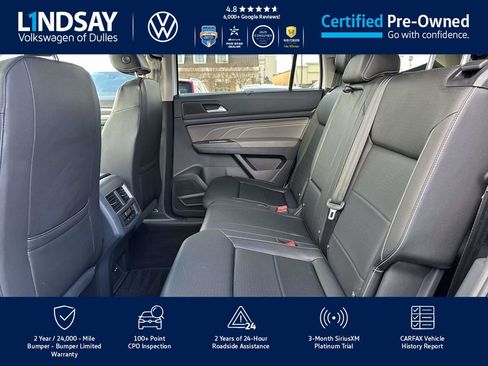 Certified 2023 Volkswagen Atlas SE w/ Black Wheel Package image 16