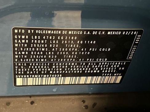 New 2026 Volkswagen Tiguan SE R-Line FWD image 22