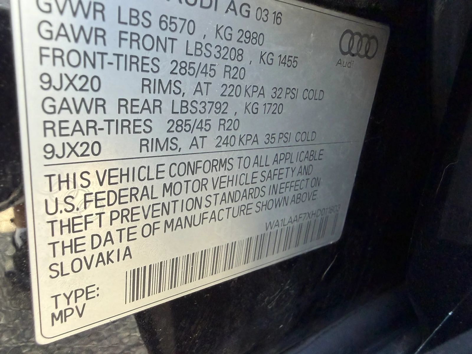 Used 2017 Audi Q7 3.0T Premium Plus AWD/4WD image 40