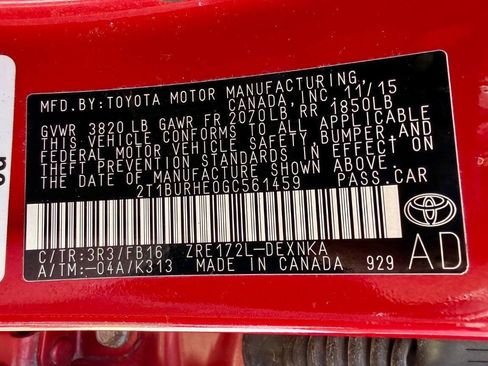 Used 2016 Toyota Corolla LE FWD image 45