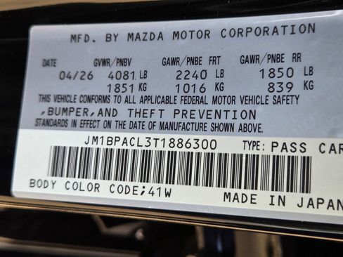 New 2026 MAZDA MAZDA3 2.5 S Sedan w/ Preferred Pkg FWD image 21