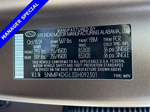 New 2025 Hyundai Santa Fe Limited image 28