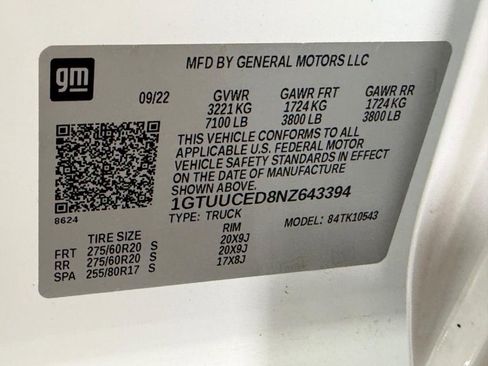 Used 2022 GMC Sierra 1500 Elevation image 28