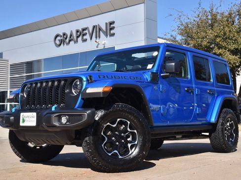 Used 2023 Jeep Wrangler Unlimited Rubicon 4xe w/ Safety Group image 1