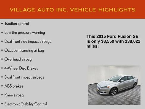 Used 2015 Ford Fusion SE image 21