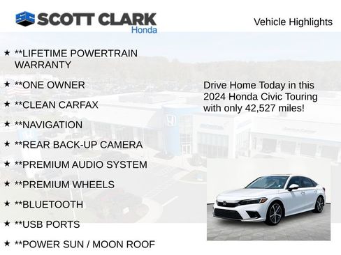 Used 2024 Honda Civic Touring image 11