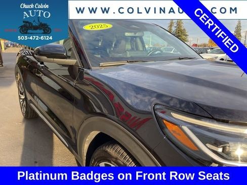Certified 2025 Ford Explorer Platinum w/ LUX Leather Package image 6