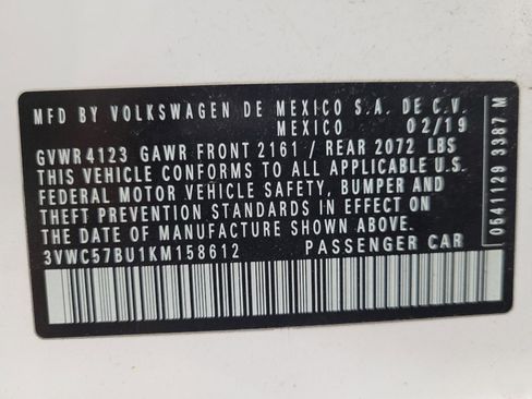 Used 2019 Volkswagen Jetta S w/ Driver Assistance Package FWD image 33