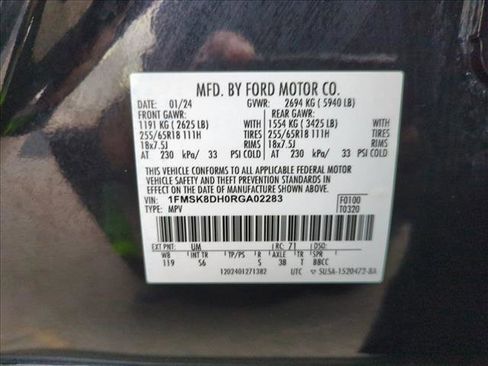 Used 2024 Ford Explorer XLT w/ Equipment Group 202A image 26