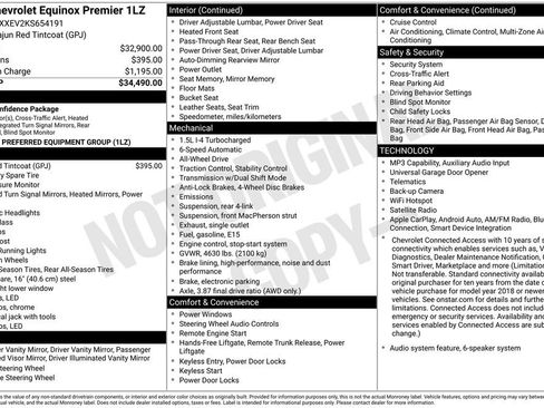 Used 2019 Chevrolet Equinox Premier AWD/4WD image 27
