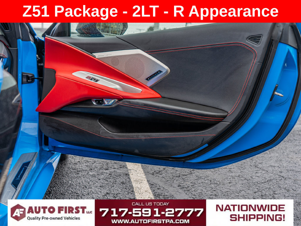 Used 2023 Chevrolet Corvette Stingray Preferred Cpe w/ Z51 Performance Package RWD image 13