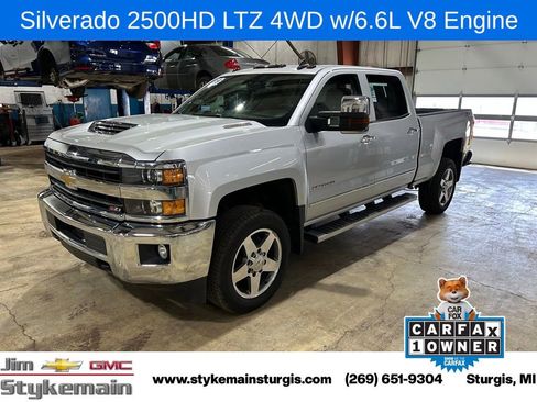 Used 2019 Chevrolet Silverado 2500 LTZ w/ LTZ Plus Package AWD/4WD image 1