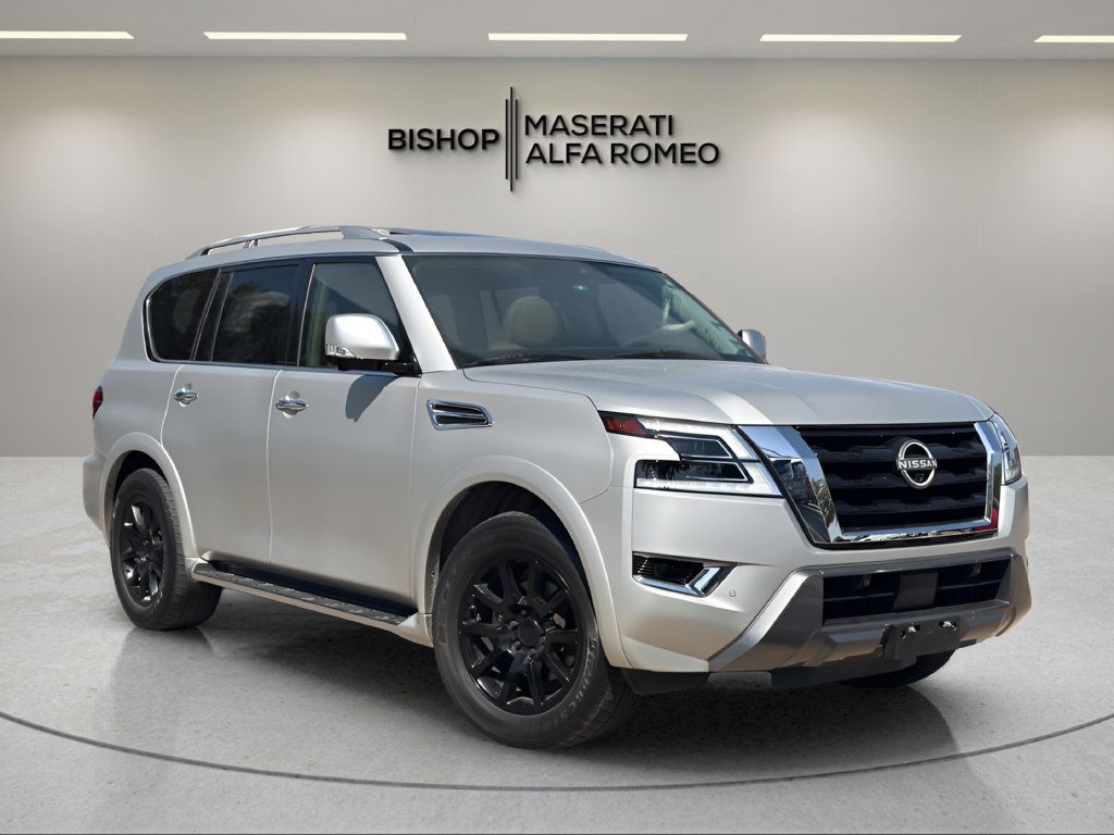 Used 2024 Nissan Armada SL w/ Captain's Chairs Package RWD image 1