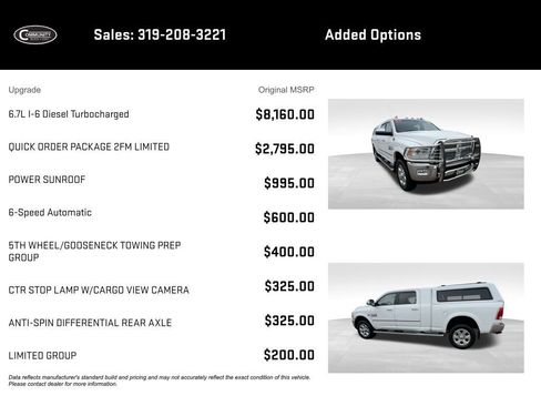 Used 2014 RAM 2500 Limited image 2